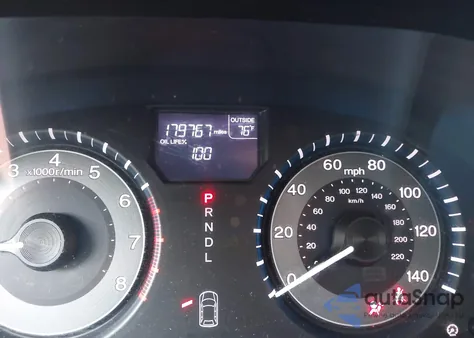 2013 Honda Odyssey Ex-L z USA, uszkodzony, nr VIN 5FNRL5H66DB051935